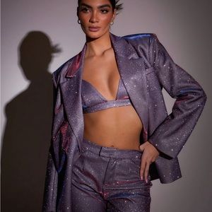 Purple Paloma Blazer